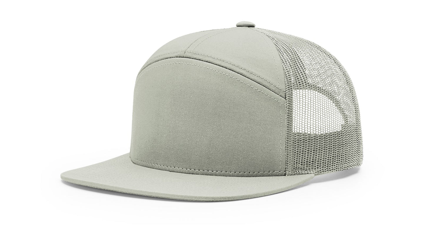 Flat Bill and 7 Panel Hats