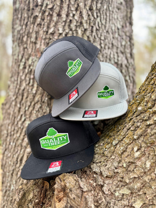 Flat Bill and 7 Panel Hats
