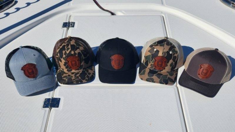 Salty Marsh Charters Trucker Hats