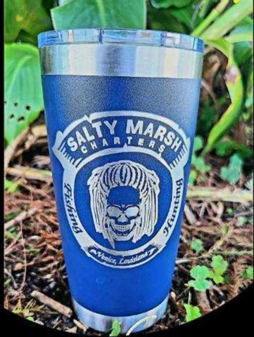 Salty Marsh Charters 20oz Tumblers