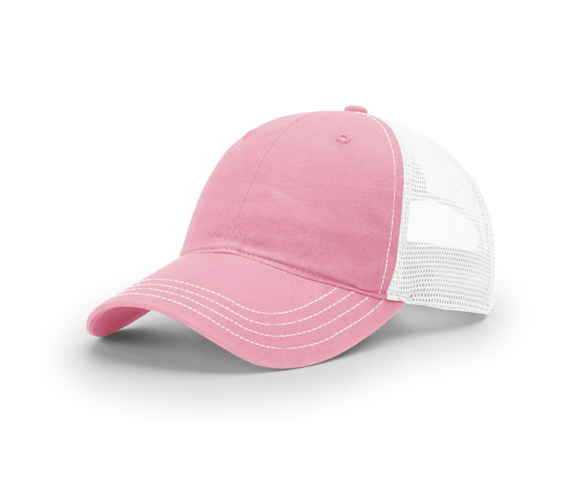 Pink Tulane University Legacy Leather Hat - Depop