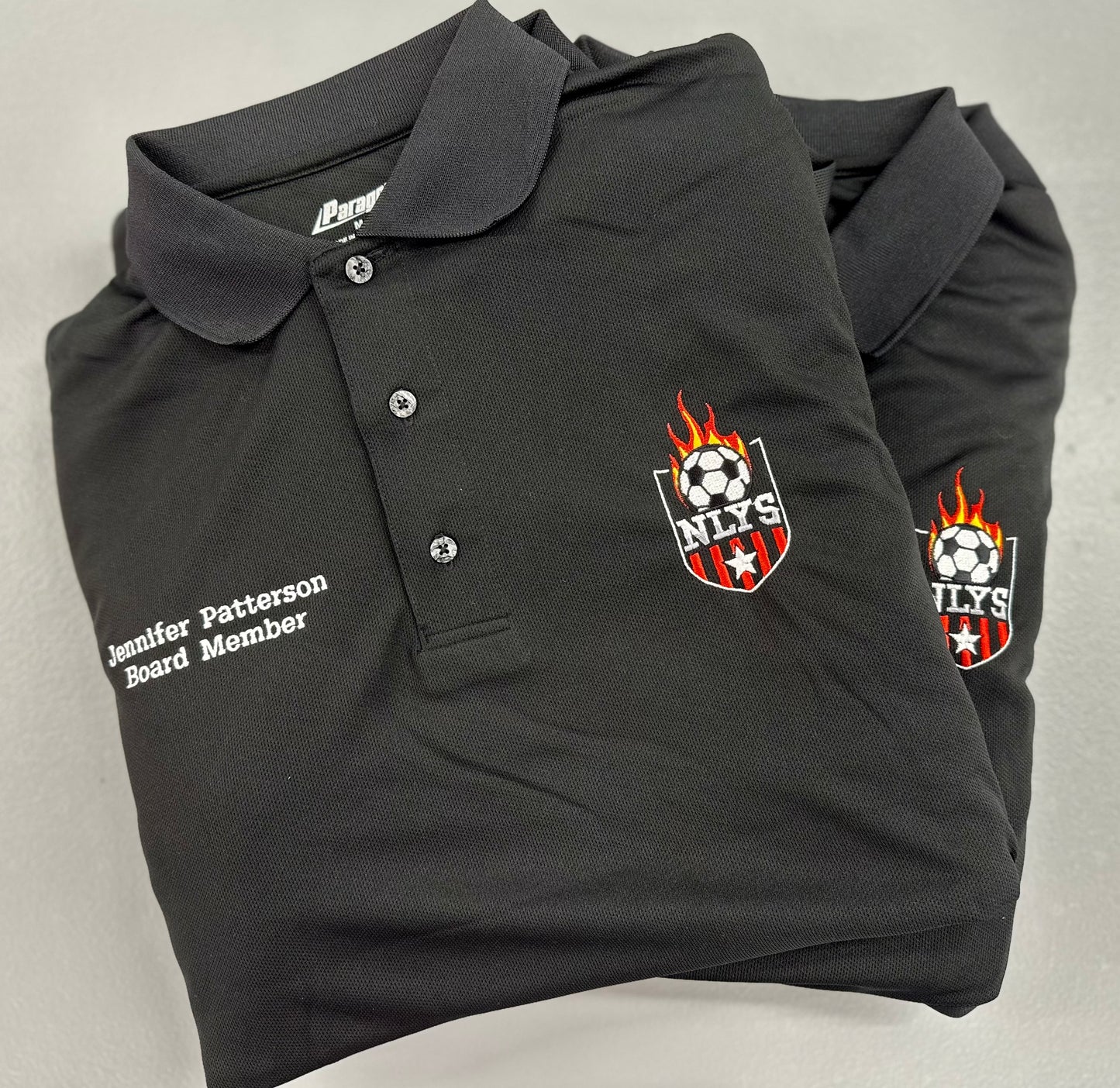 Custom Embroidered Men’s Polo Shirt – House Brand Paragon Saratoga 100
