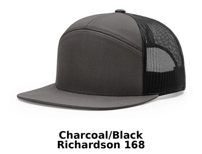 Flat Bill and 7 Panel Hats