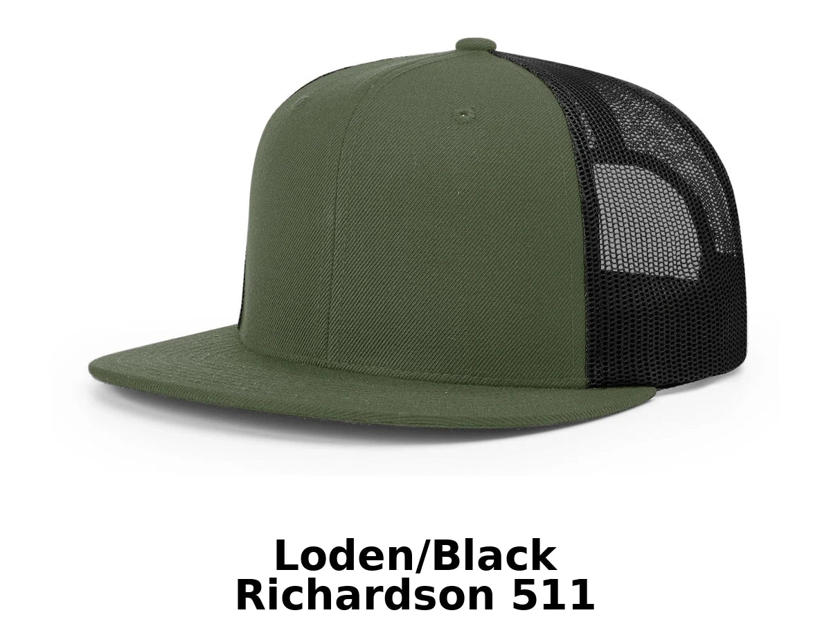 Flat Bill and 7 Panel Hats