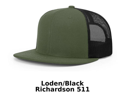 Flat Bill and 7 Panel Hats