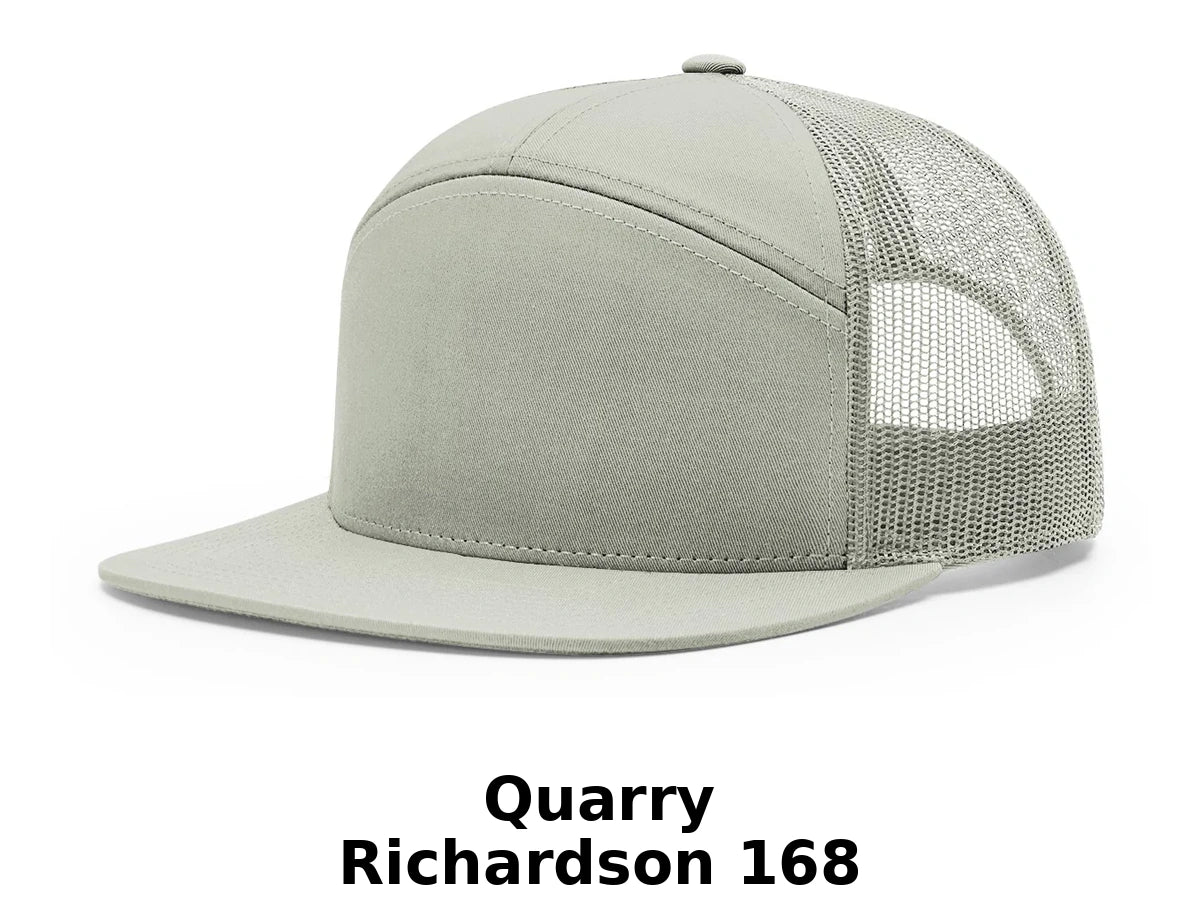 Flat Bill and 7 Panel Hats