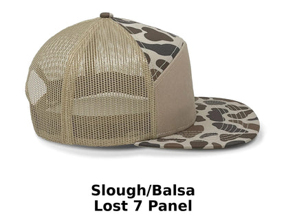Flat Bill and 7 Panel Hats